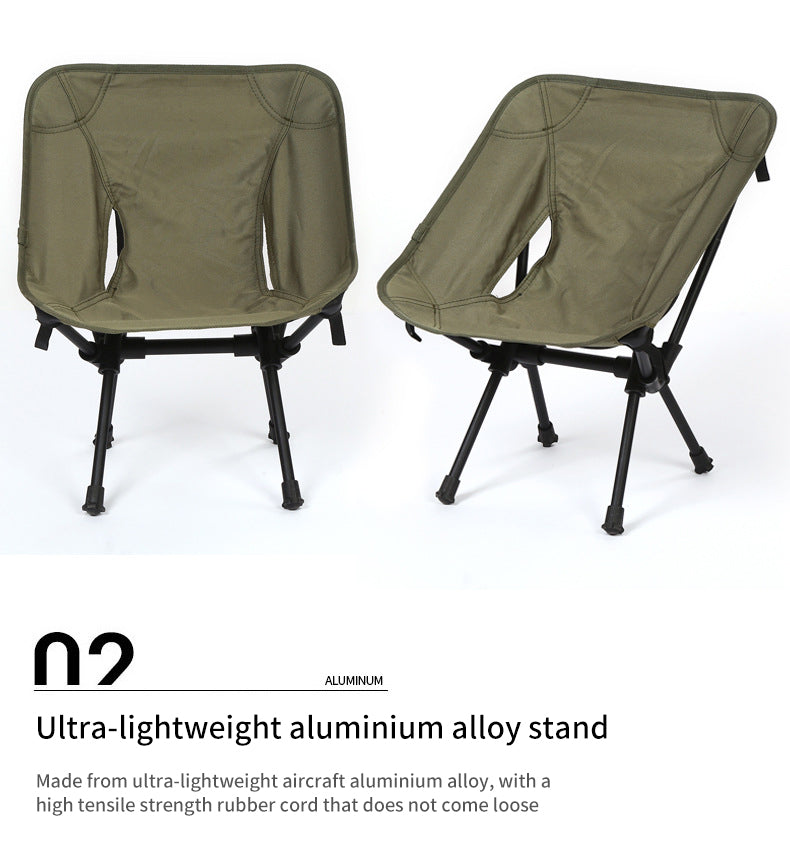Ultralight Detachable Folding Camp Chair — Backpacking & Fishing