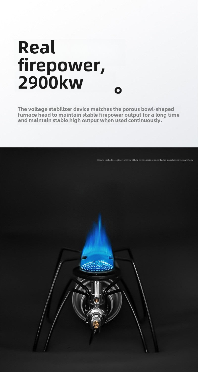 Spider Folding Card Stove — Compact Backpacking Burner