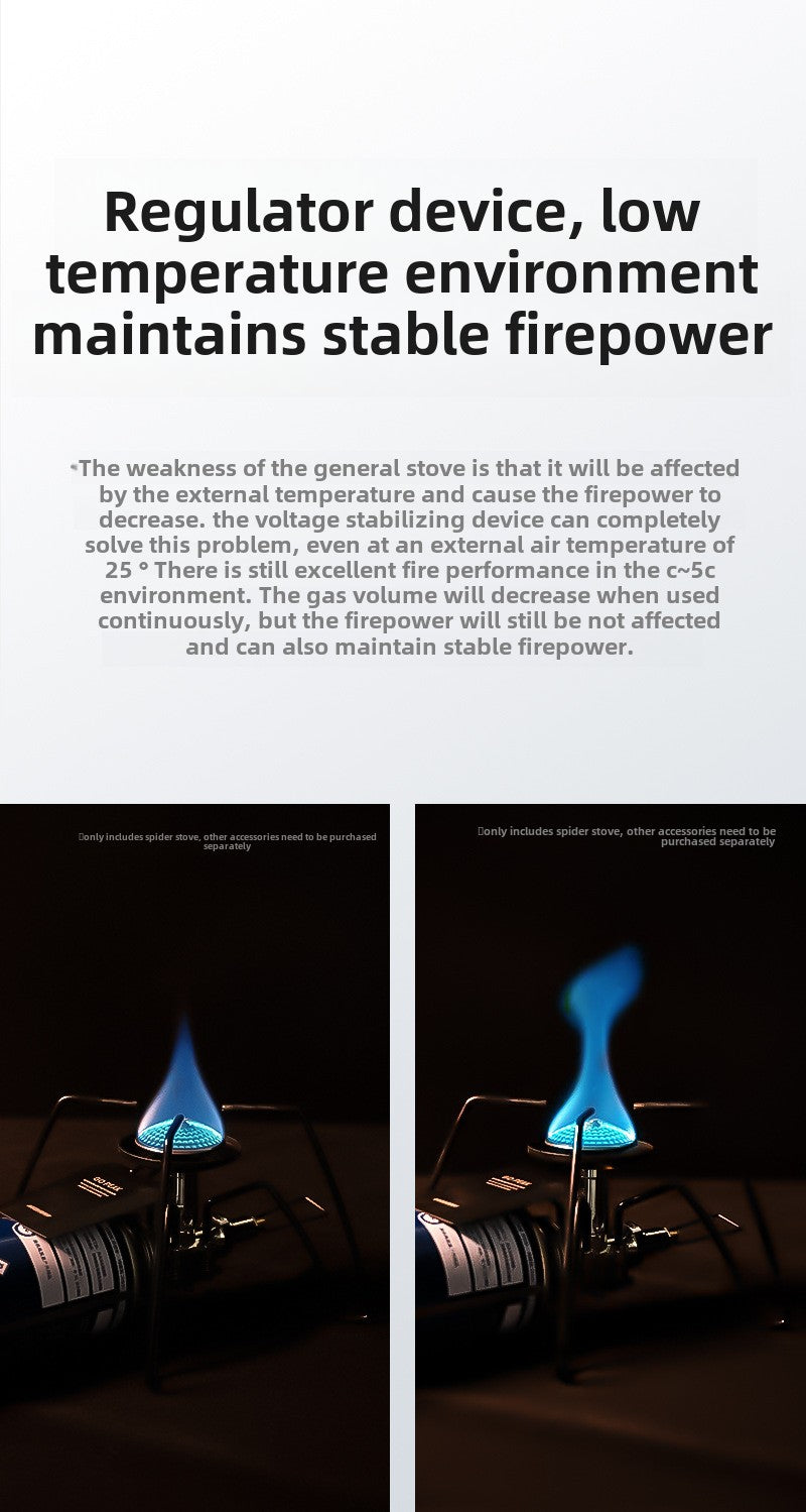 Spider Folding Card Stove — Compact Backpacking Burner