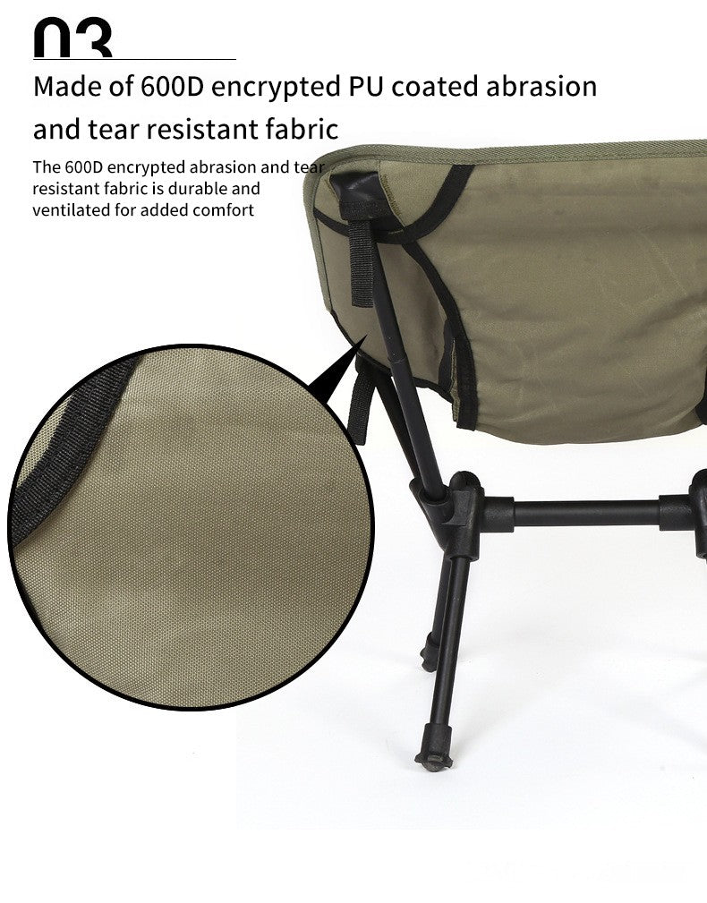 Ultralight Detachable Folding Camp Chair — Backpacking & Fishing