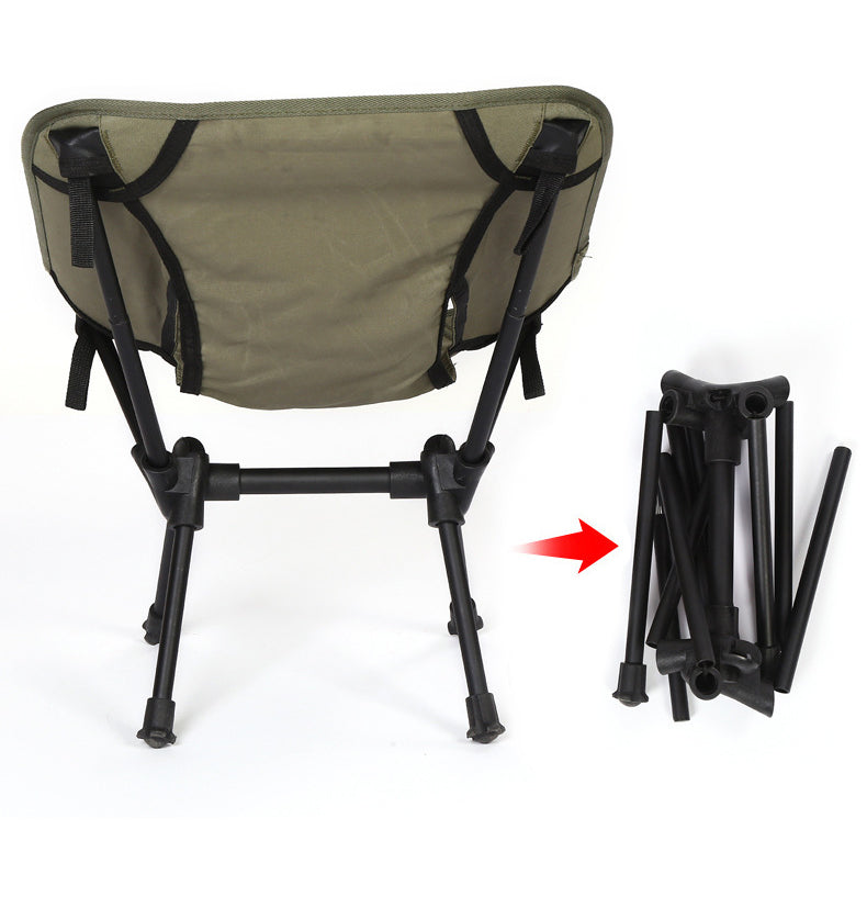 Ultralight Detachable Folding Camp Chair — Backpacking & Fishing