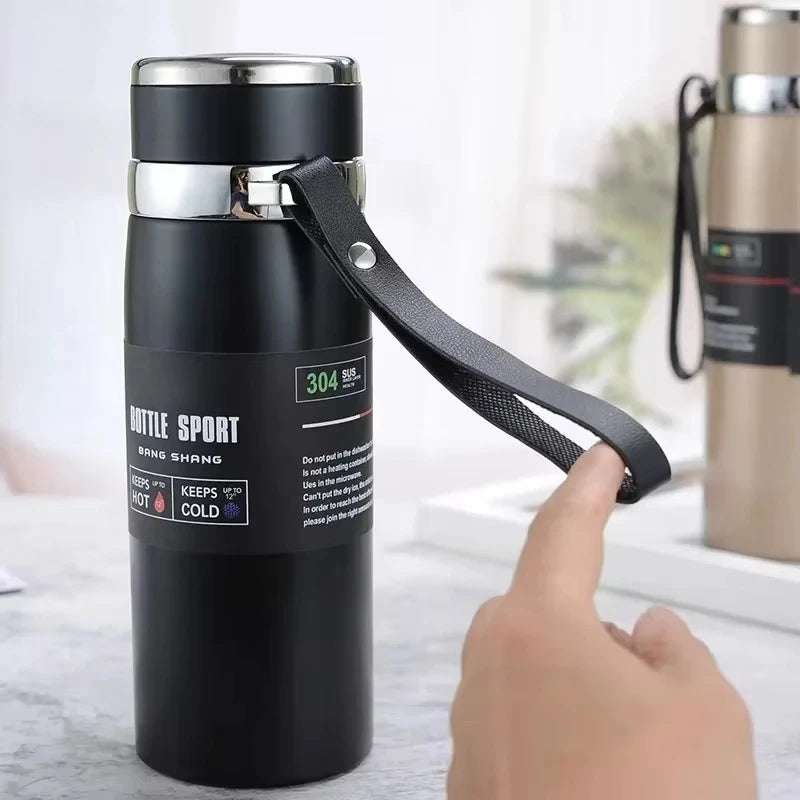 1L Stainless Steel Vacuum Thermal Water Bottle