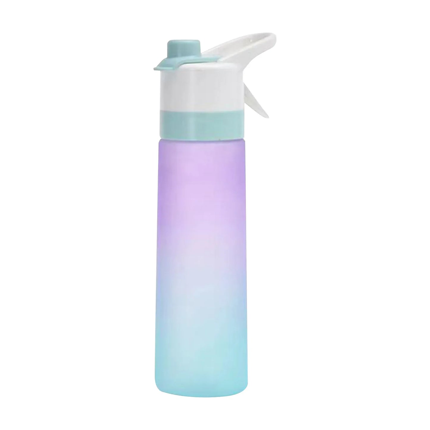 Gradient Spray-Mist Sports Water Bottle