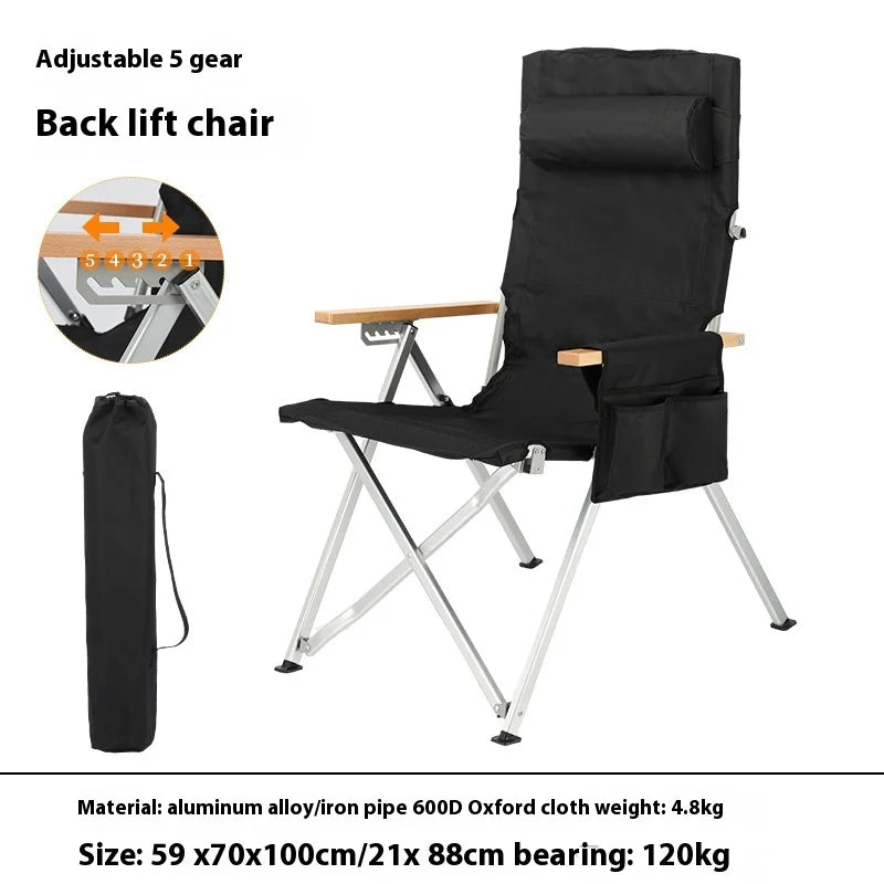 Lohascamping 5-Position Reclining Aluminum Camp Chair