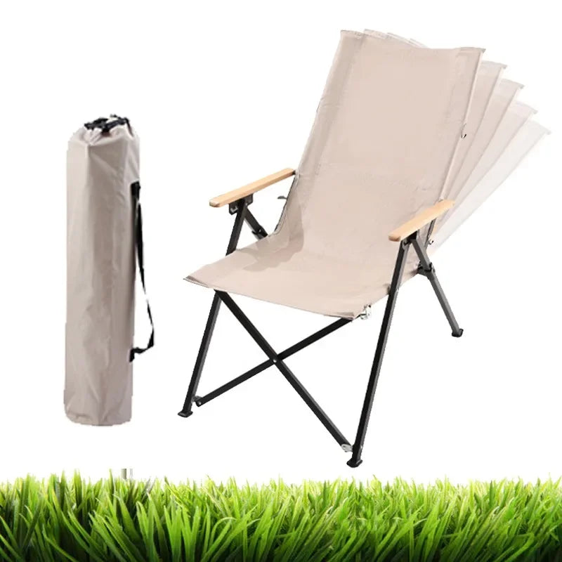 5-Position Folding Lounge Chair — Beach Chaise