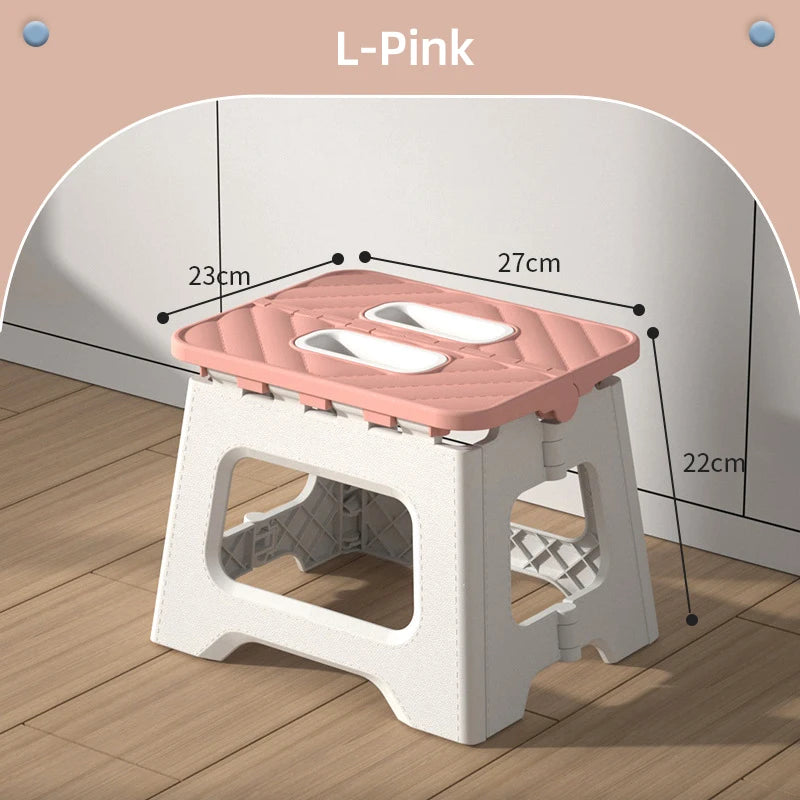 MUMUCC plastic thickened folding chair, portable outdoor camping chair, beach folding chair, family children's chair