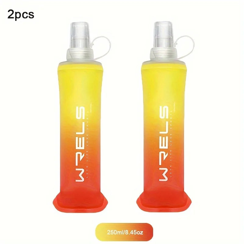 WRELS Collapsible Soft Water Bottle — BPA-Free TPU Flask