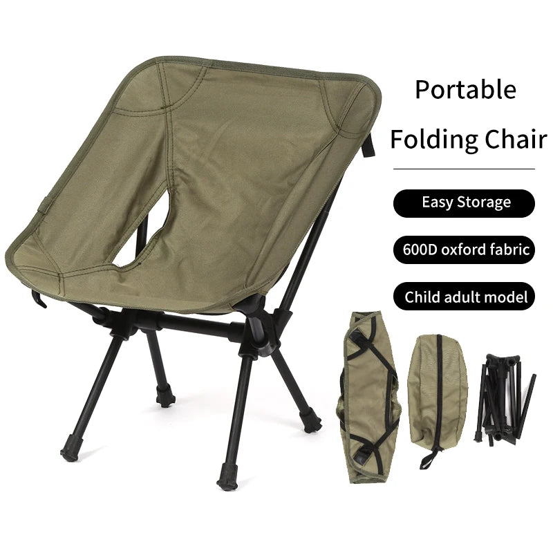 Ultralight Detachable Folding Camp Chair — Backpacking & Fishing