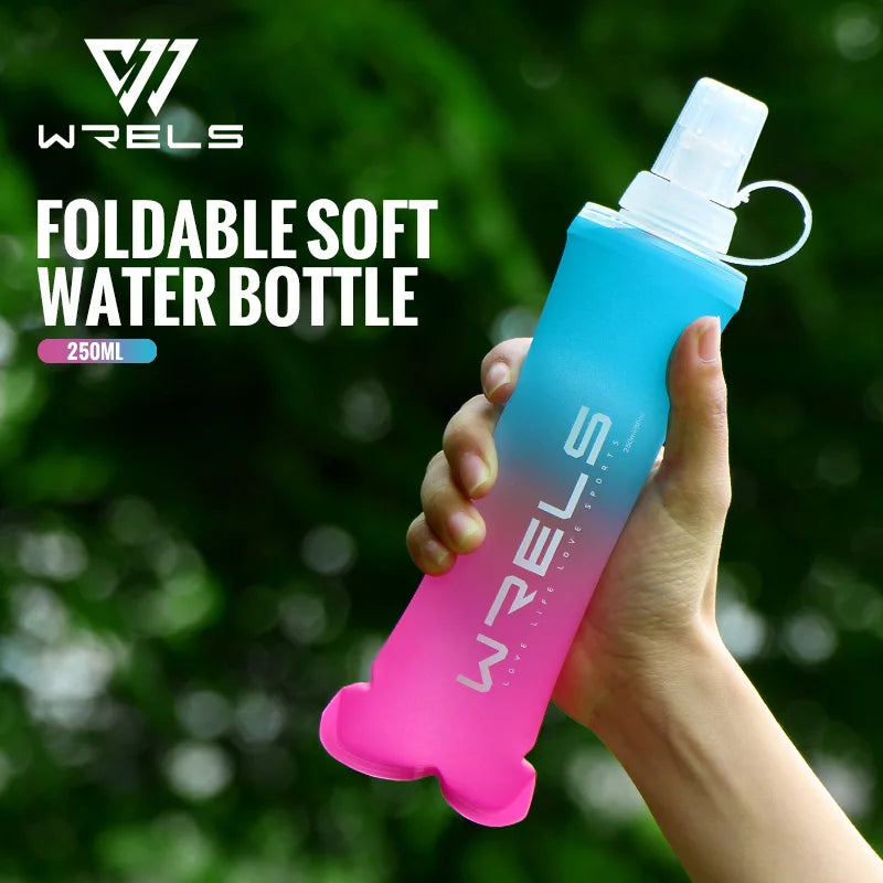 WRELS Collapsible Soft Water Bottle — BPA-Free TPU Flask