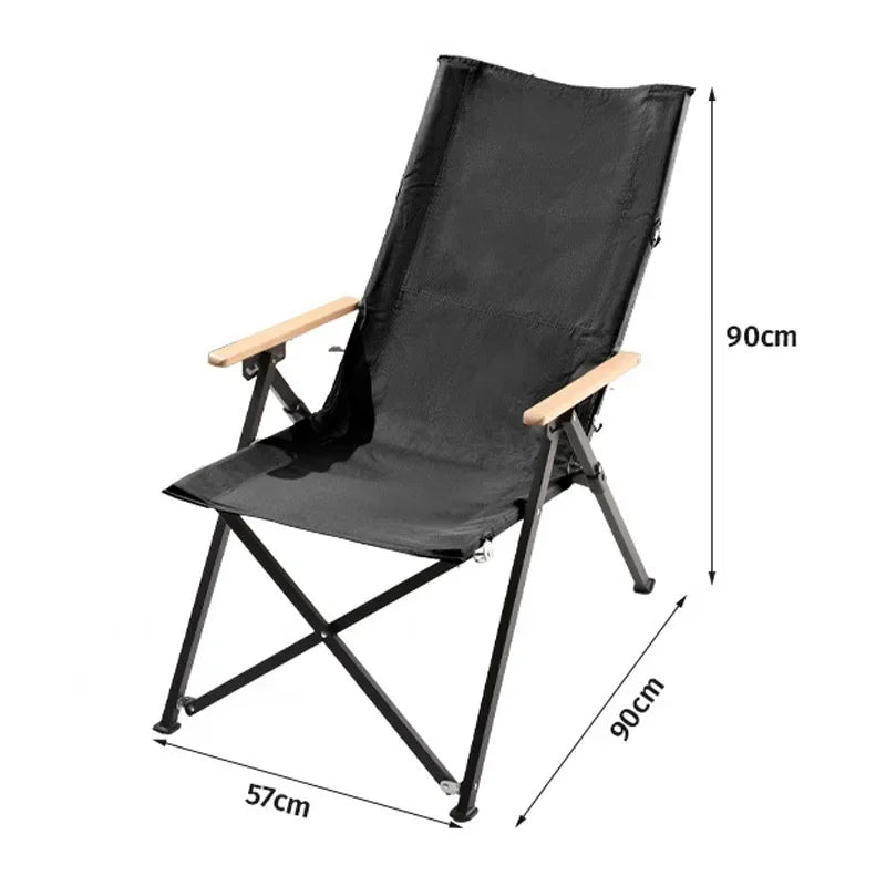 5-Position Folding Lounge Chair — Beach Chaise