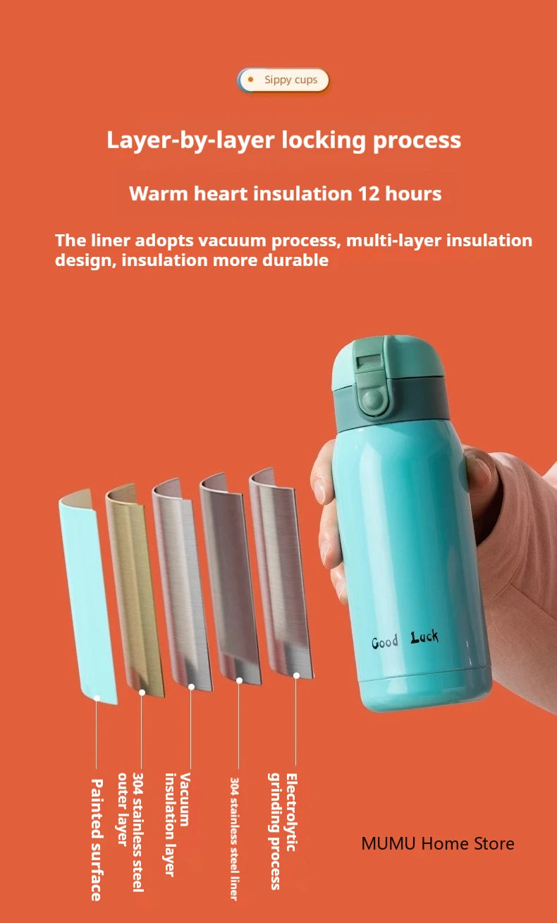 Mini Stainless Steel Pocket Thermos Cup — 200ml / 350ml
