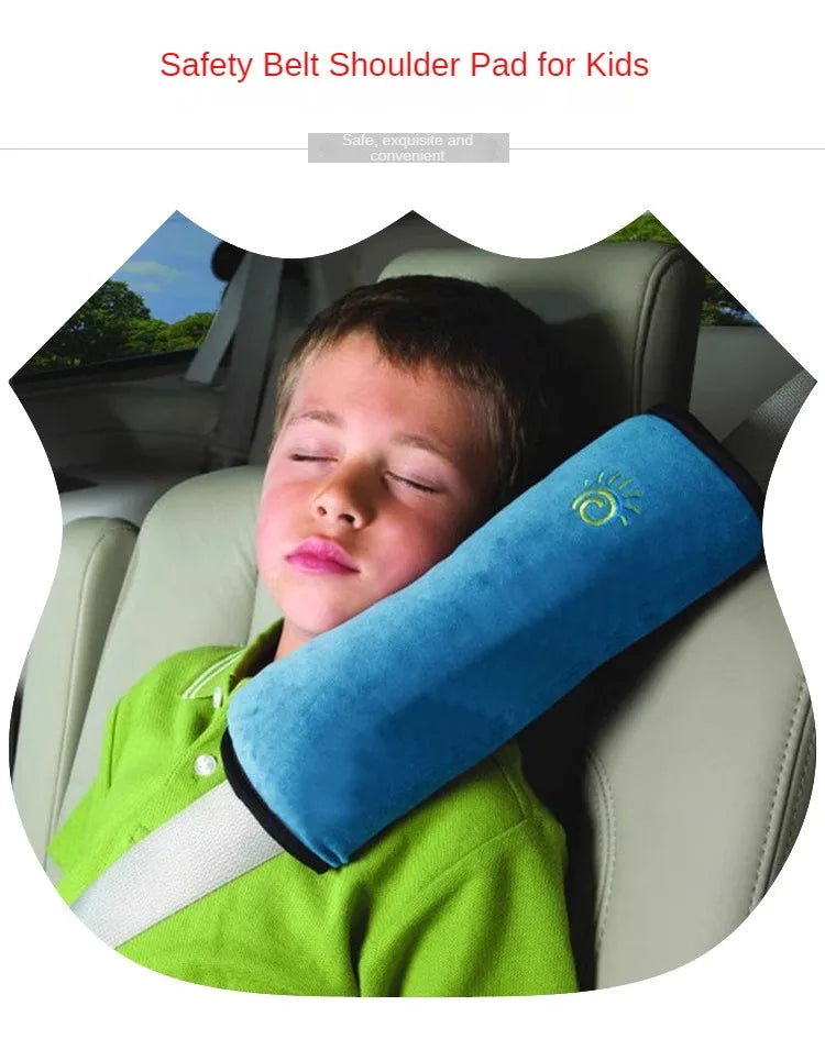 Car Seat Belt Cover Shoulder Pad Cover, Child Seat Belt Adjustment Fixer, Cute and Plush Safety Belt Shoulder Pad.