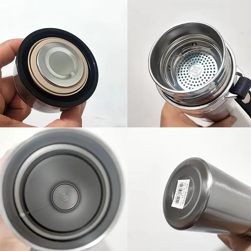 1L Stainless Steel Vacuum Thermal Water Bottle
