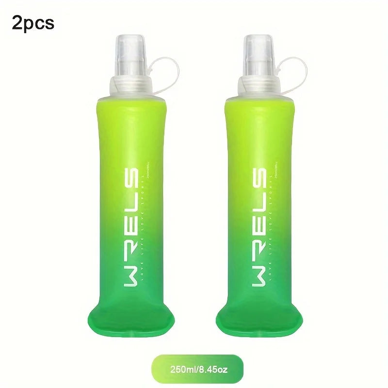WRELS Collapsible Soft Water Bottle — BPA-Free TPU Flask
