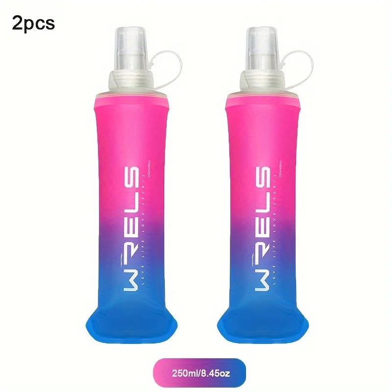 WRELS Collapsible Soft Water Bottle — BPA-Free TPU Flask
