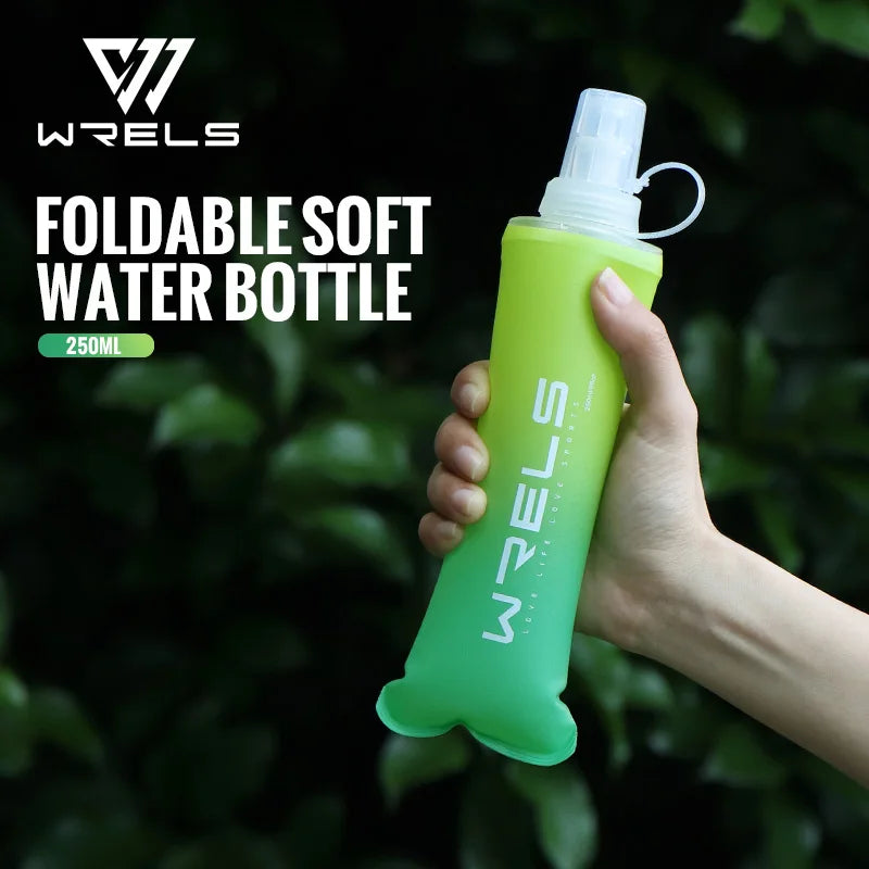 WRELS Collapsible Soft Water Bottle — BPA-Free TPU Flask
