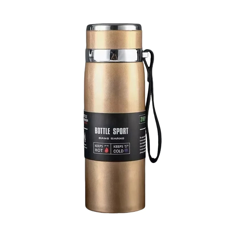 1L Stainless Steel Vacuum Thermal Water Bottle
