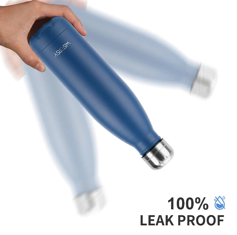 WATERSY 500ml Insulated Stainless Steel Water Bottle