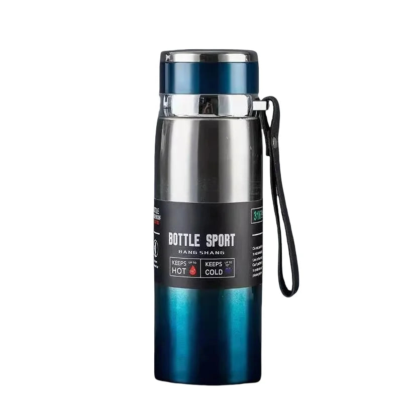 1L Stainless Steel Vacuum Thermal Water Bottle