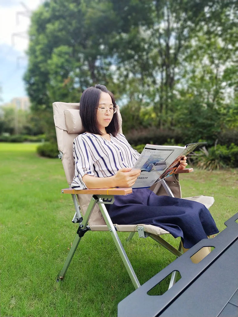 Lohascamping 5-Position Reclining Aluminum Camp Chair