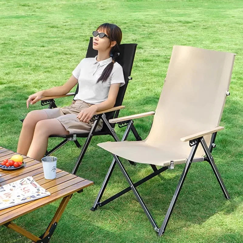 5-Position Folding Lounge Chair — Beach Chaise