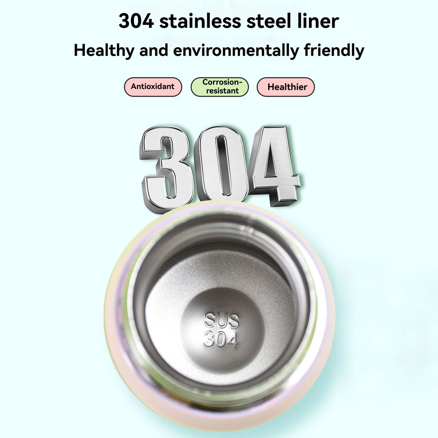 Mini Stainless Steel Pocket Thermos Cup — 200ml / 350ml