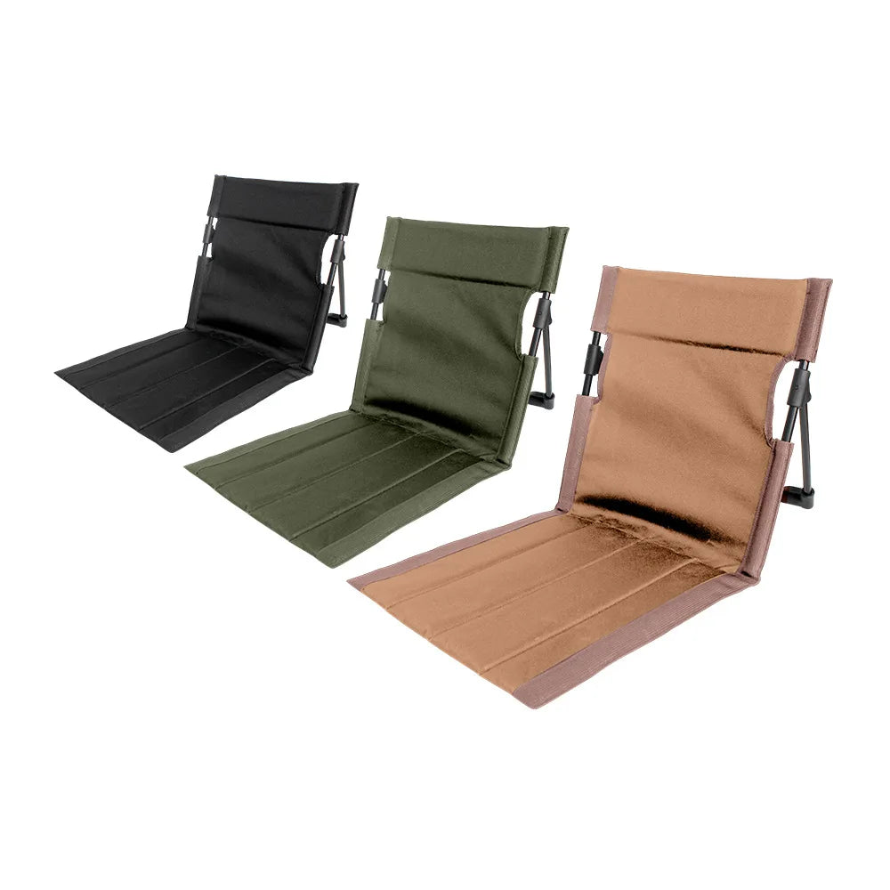 Lightweight Folding Low-Back Camp Recliner