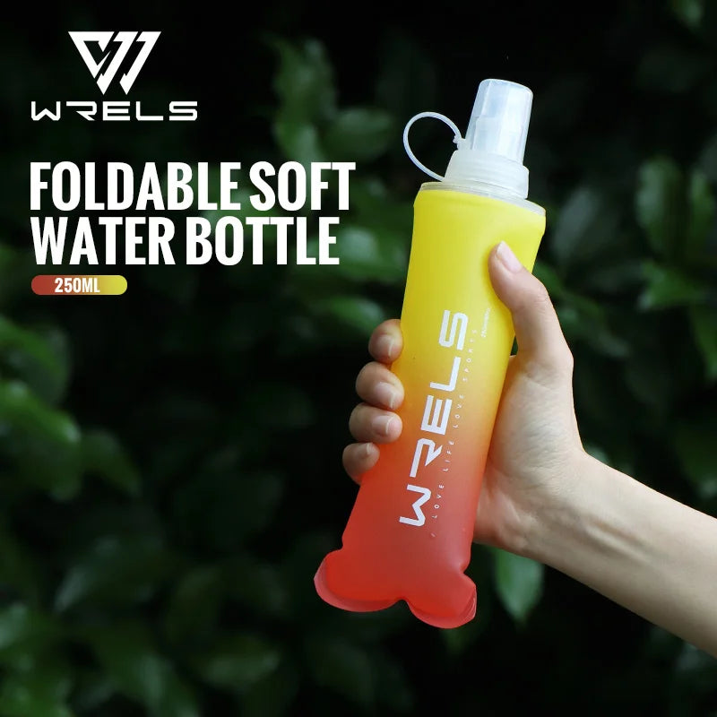 WRELS Collapsible Soft Water Bottle — BPA-Free TPU Flask