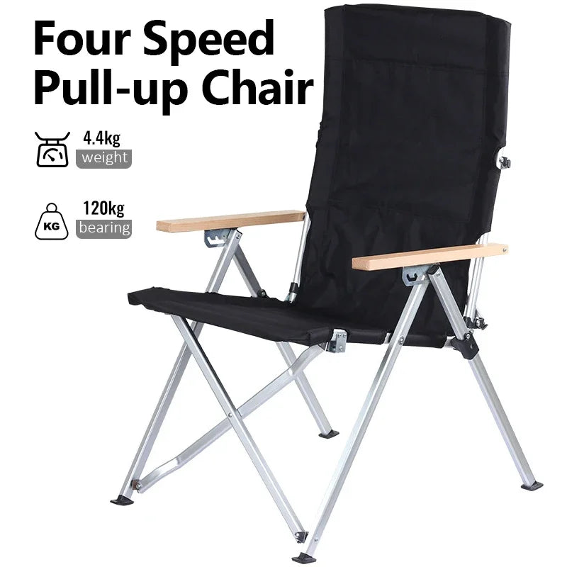 5-Position Folding Lounge Chair — Beach Chaise