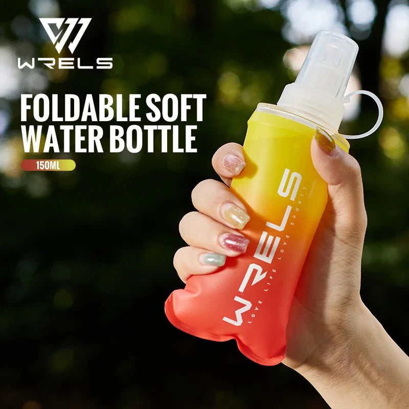 WRELS Collapsible Soft Water Bottle — BPA-Free TPU Flask