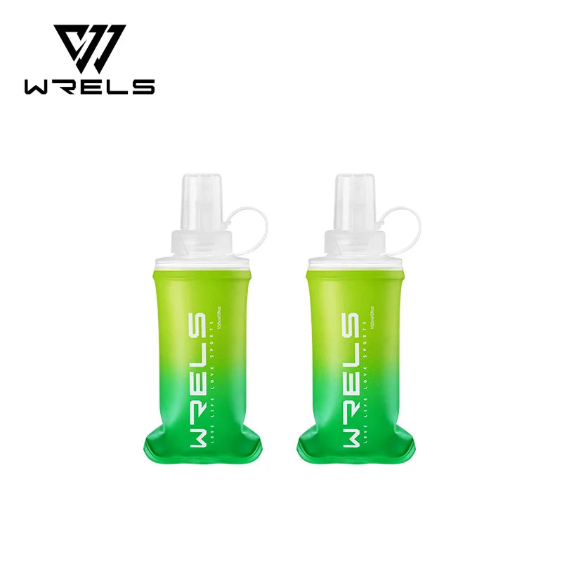 WRELS Collapsible Soft Water Bottle — BPA-Free TPU Flask