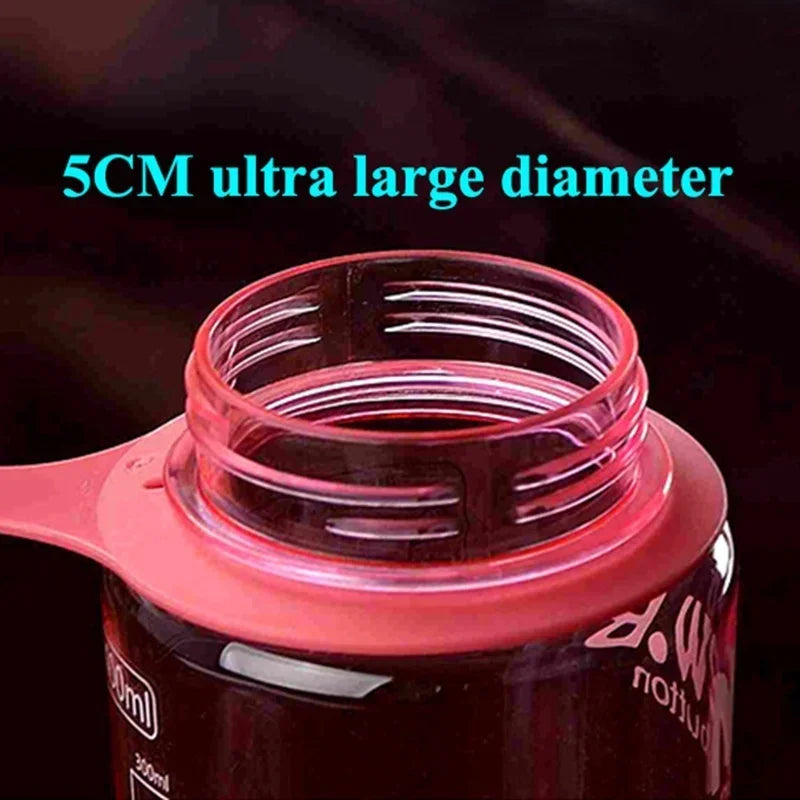 600ml Atomizing Spray Sports Water Bottle