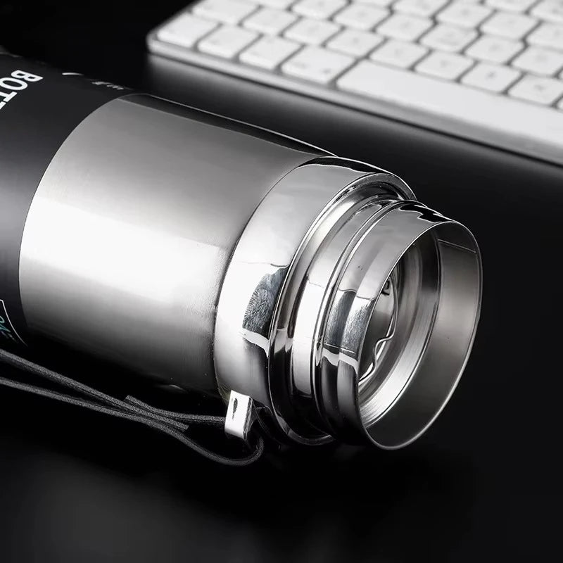 1L Stainless Steel Vacuum Thermal Water Bottle