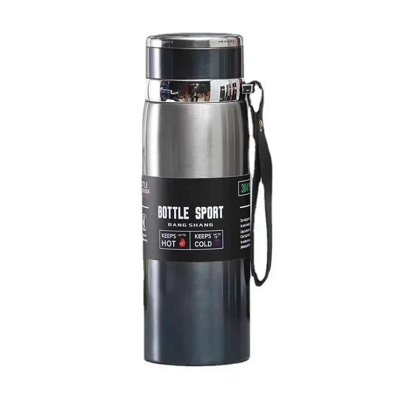 1L Stainless Steel Vacuum Thermal Water Bottle