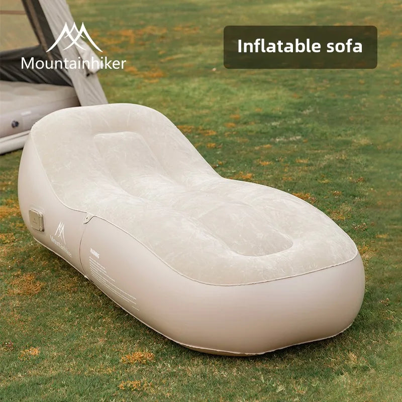 Self-Inflating Air Sofa Bed — Camping Mattress 180×75×58 cm