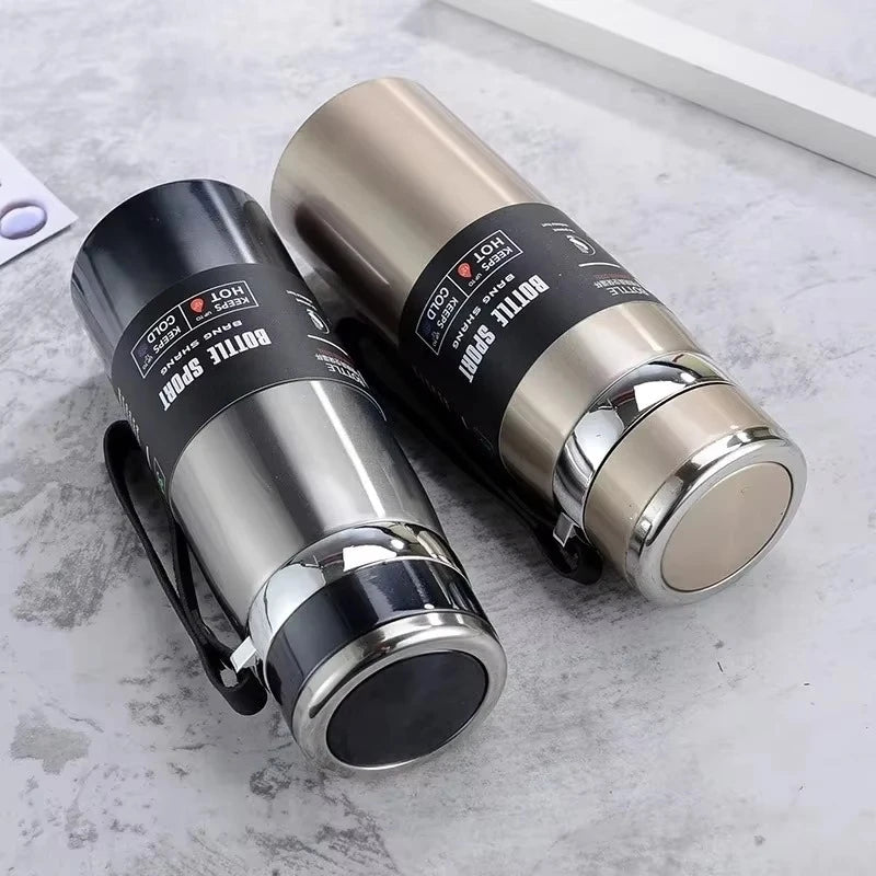 1L Stainless Steel Vacuum Thermal Water Bottle