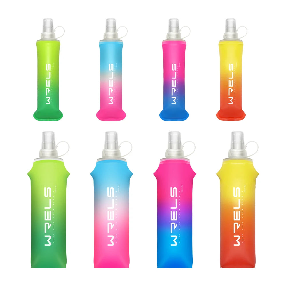 WRELS Collapsible Soft Water Bottle — BPA-Free TPU Flask