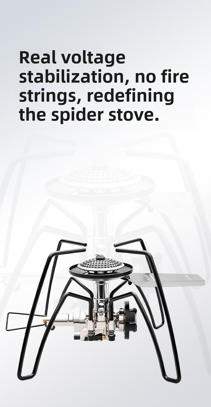 Spider Folding Card Stove — Compact Backpacking Burner