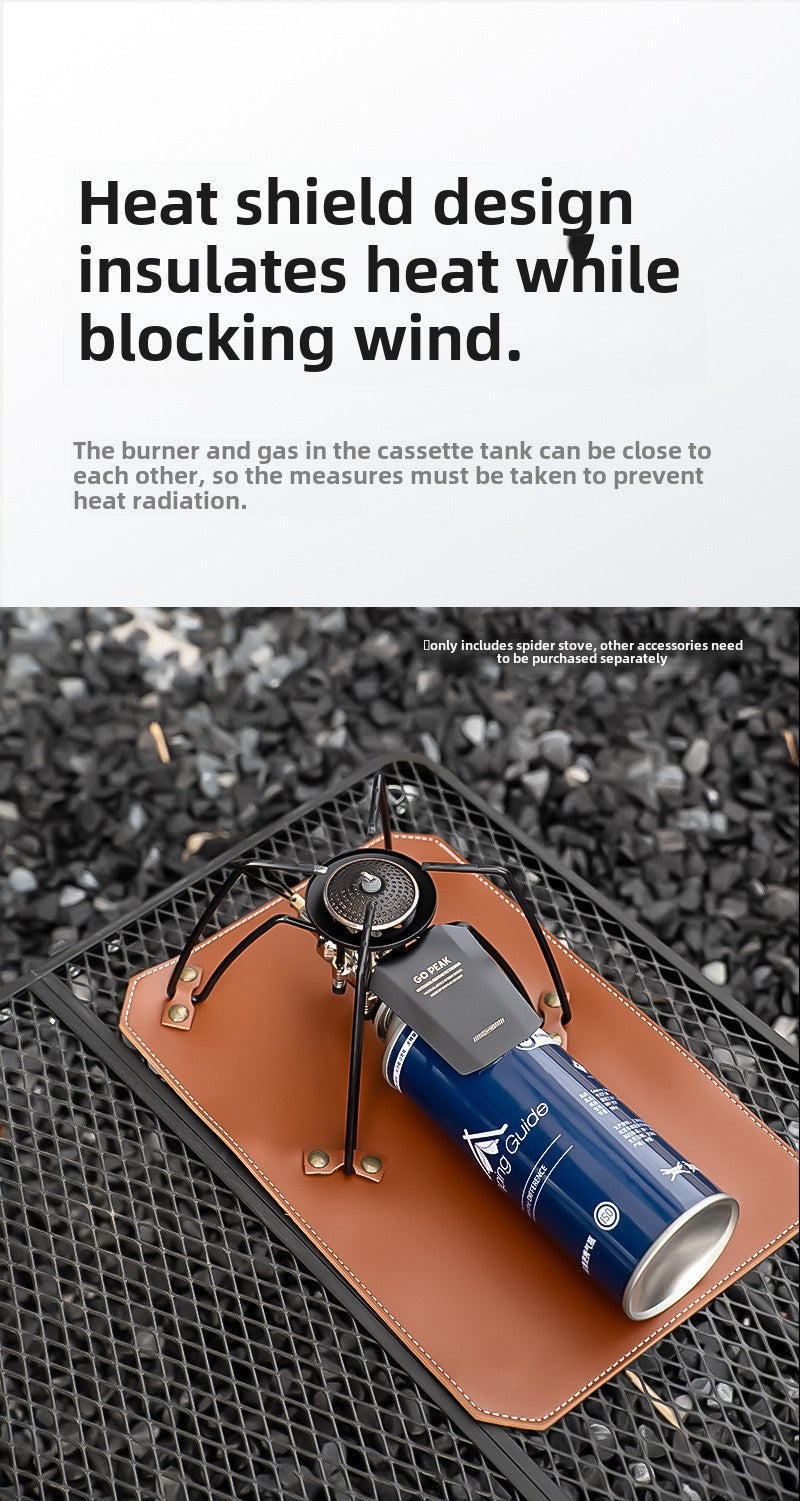 Spider Folding Card Stove — Compact Backpacking Burner